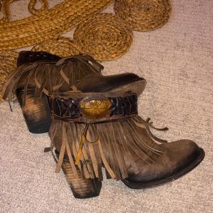 Freebird by Steven Chief Booties Size 9